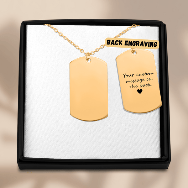 Tag Necklace for any occasion